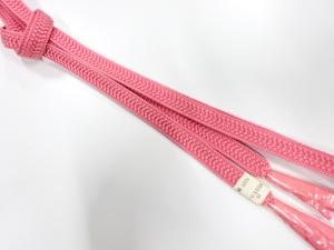 未使用品　正絹　手組帯締め